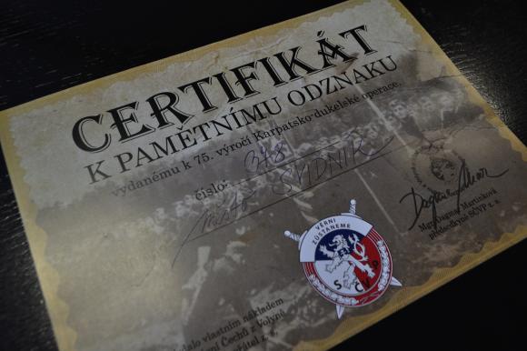 certifikát certifikát